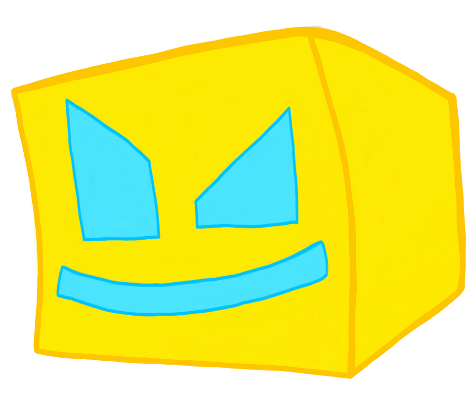 Commission: The Geometry Dash Cube in MLP Style by SonicRMaulYT on ...