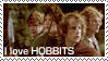 Stamp: Hobbits by samen-op-de-motor
