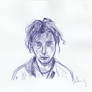 Brendan Fraser Encino man drawing