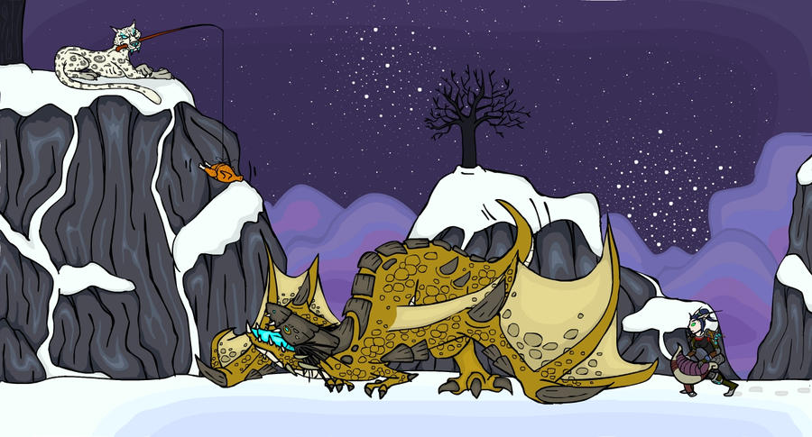 Time-Lost Protodrake Camping