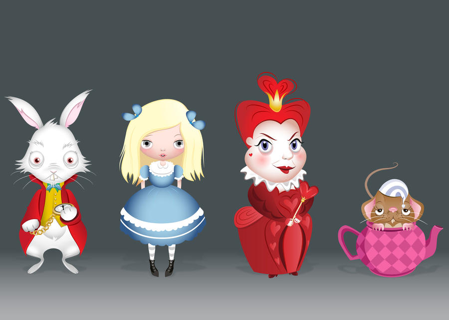 Wonderdal Characters Wonderland Character designs by lola-cherry on DeviantArt