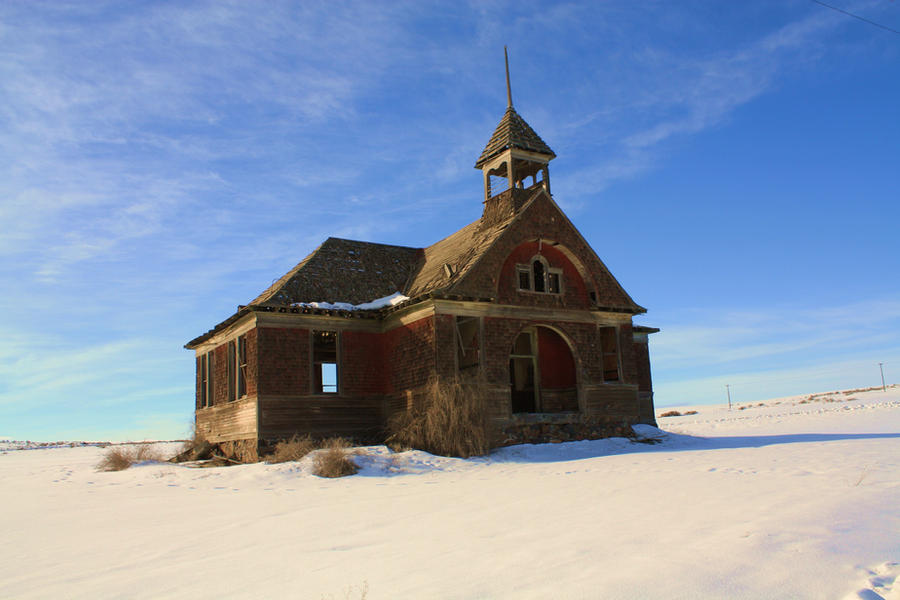 Old School House winter