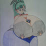 Request: Bulma's Bulging Curves