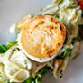 grilled goat cheese and fennel salad