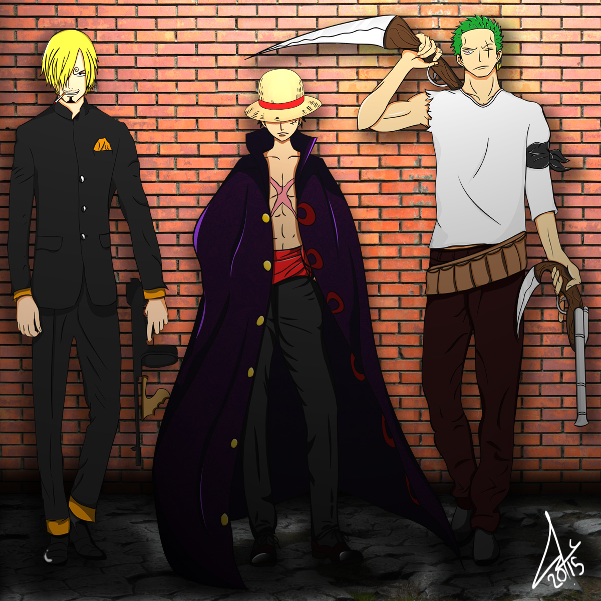 Sanji - One Piece by xxJo-11xx on DeviantArt  One piece cartoon, One piece,  One piece manga