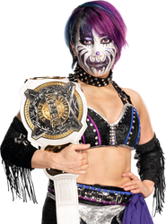 WWE Asuka Tag Team Champion render