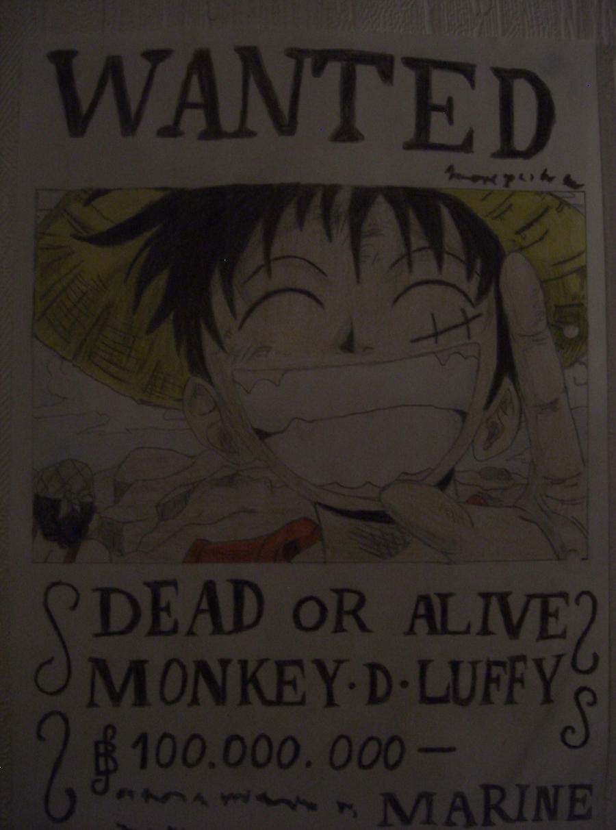 Luffy wanted