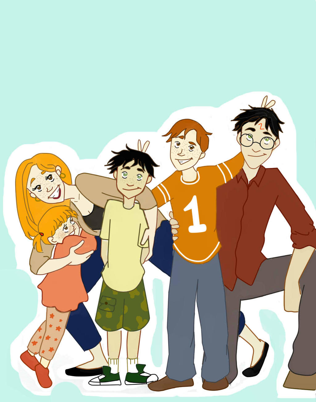 Family Deviantart Family Portrait 2 by Frava8 on DeviantArt
