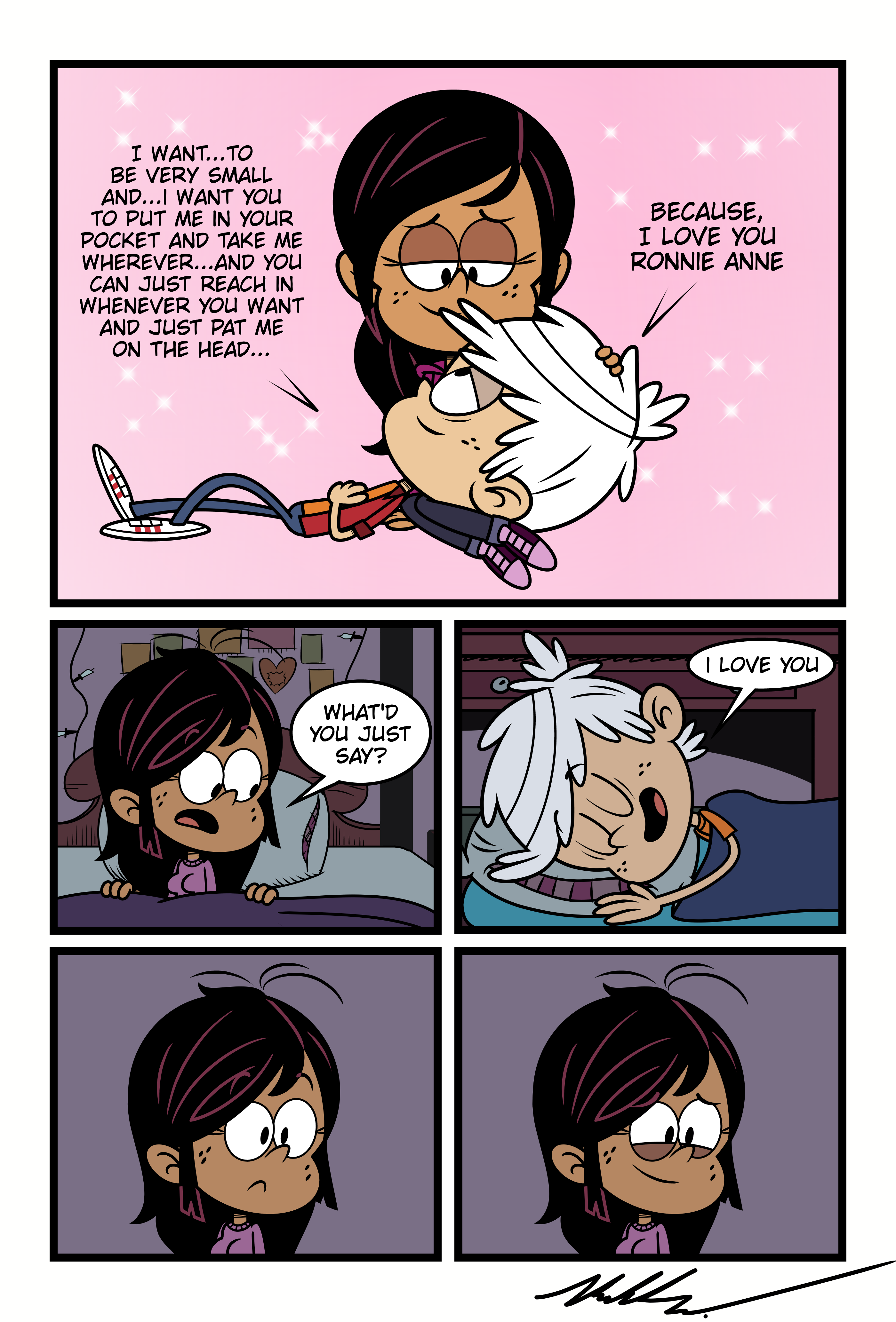 Ronnie and Lincoln on RonnieAnnefans DeviantArt