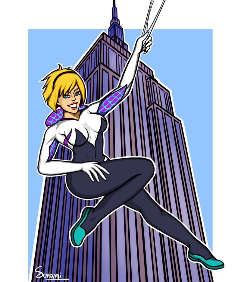 Spider Gwen by S0NAMI on DeviantArt