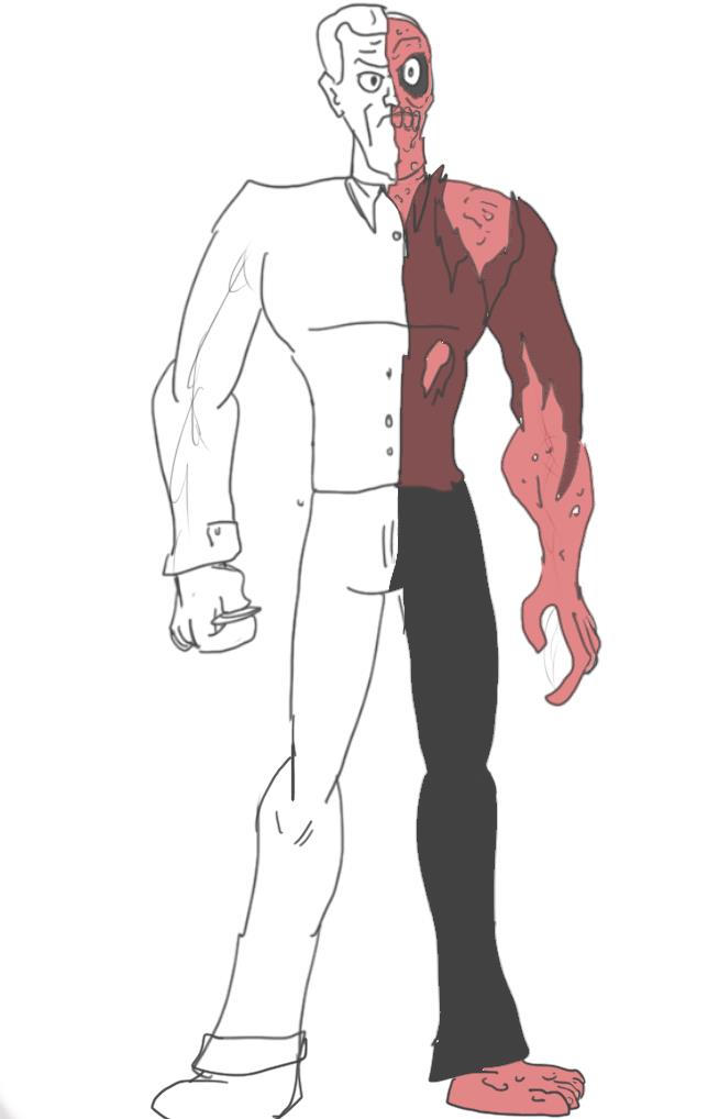 ultimate two-face by kickazzjohnni on DeviantArt