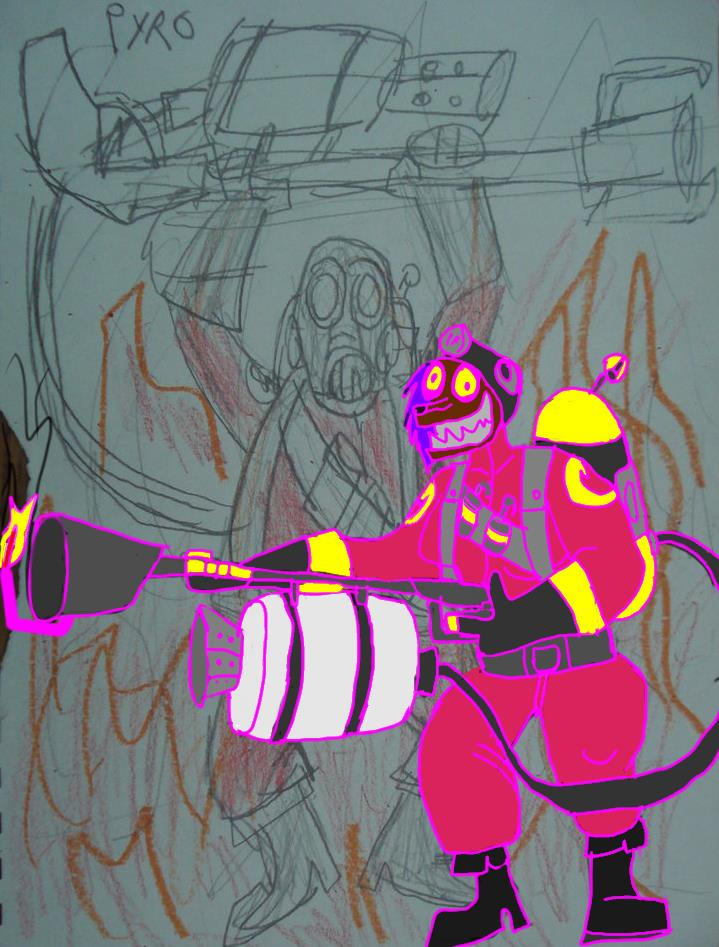 pyro by kickazzjohnni on DeviantArt