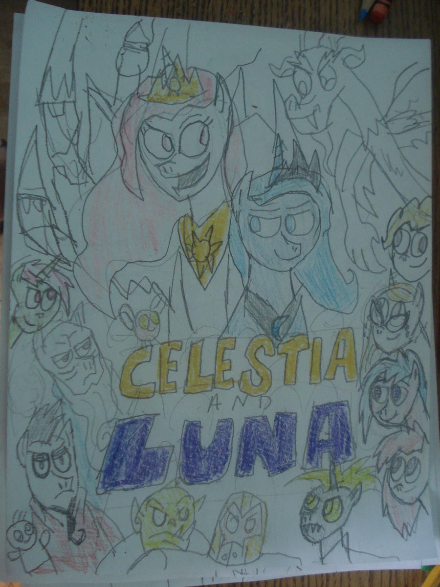 Celestia And Luna By Kickazzjohnni On Deviantart Celestia And Luna By Kickazzjohnni On Deviantart