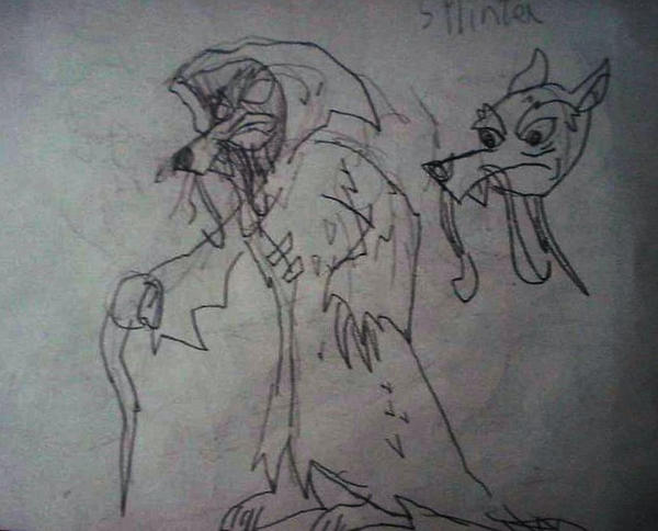 Splinter Angry splinter by kickazzjohnni on DeviantArt