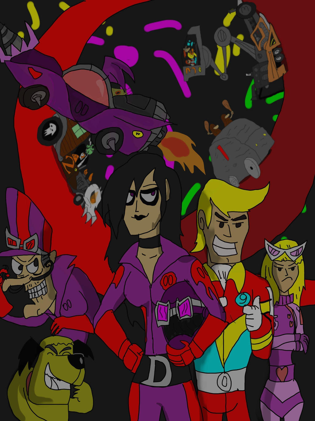 WACKY RACES the next generations by kickazzjohnni on DeviantArt