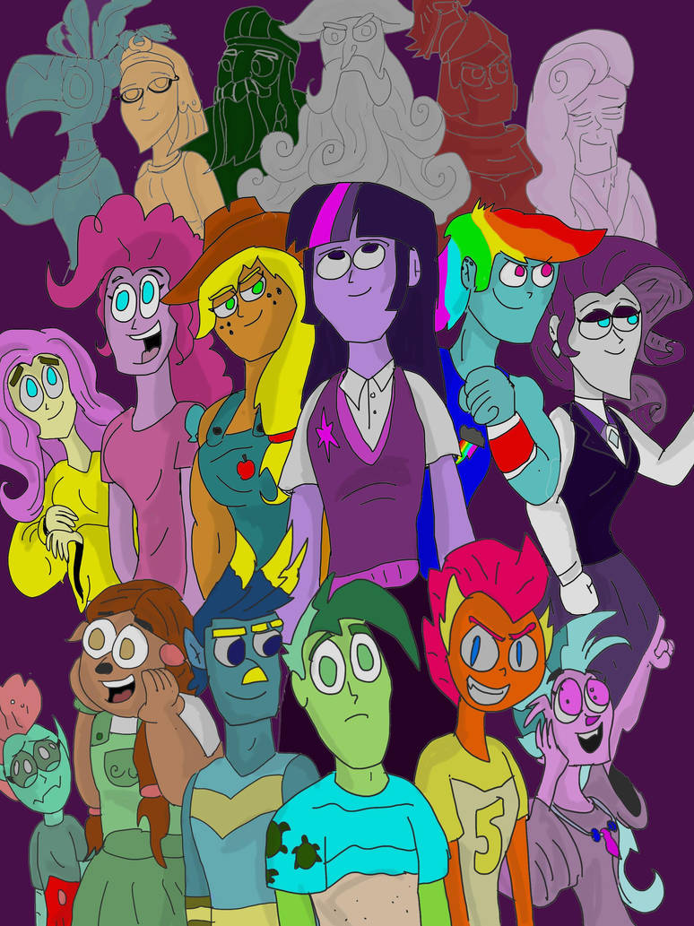 mlp generations by kickazzjohnni on DeviantArt