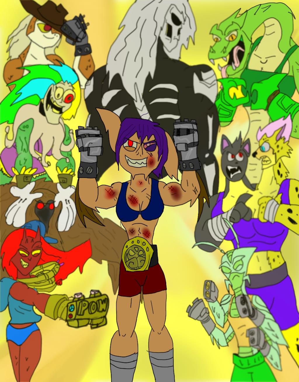 Boxing Mutants Boxing Mutants redo by kickazzjohnni on DeviantArt