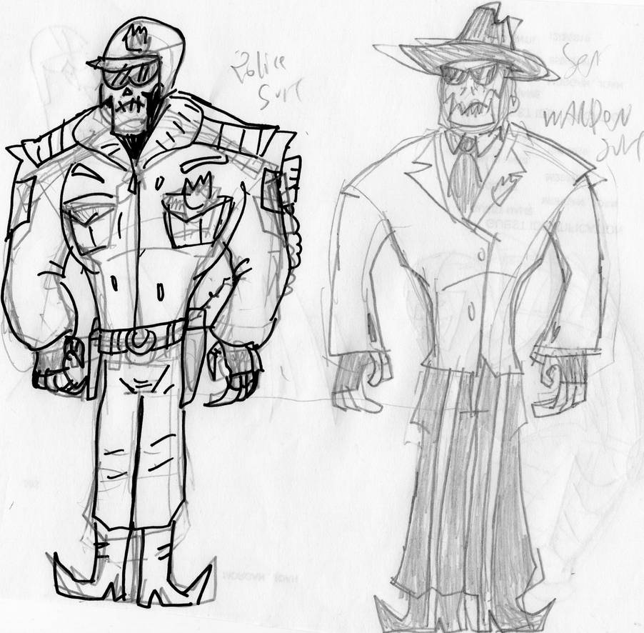 ghost cop by kickazzjohnni on DeviantArt