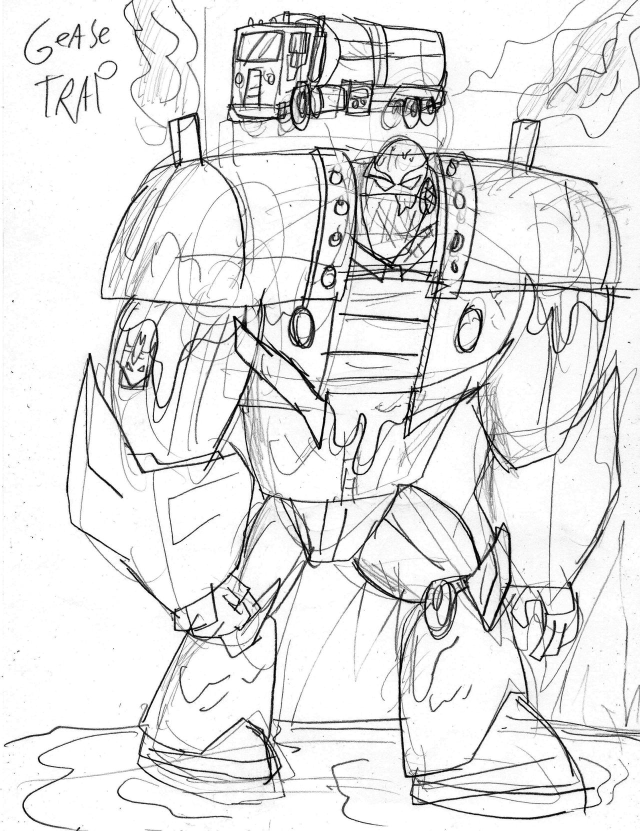 GREASE-TRAP by kickazzjohnni on DeviantArt