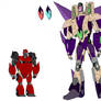 Cliffjumper and Blitzwing overhaul