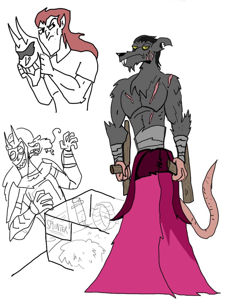 Splinter by kickazzjohnni on DeviantArt