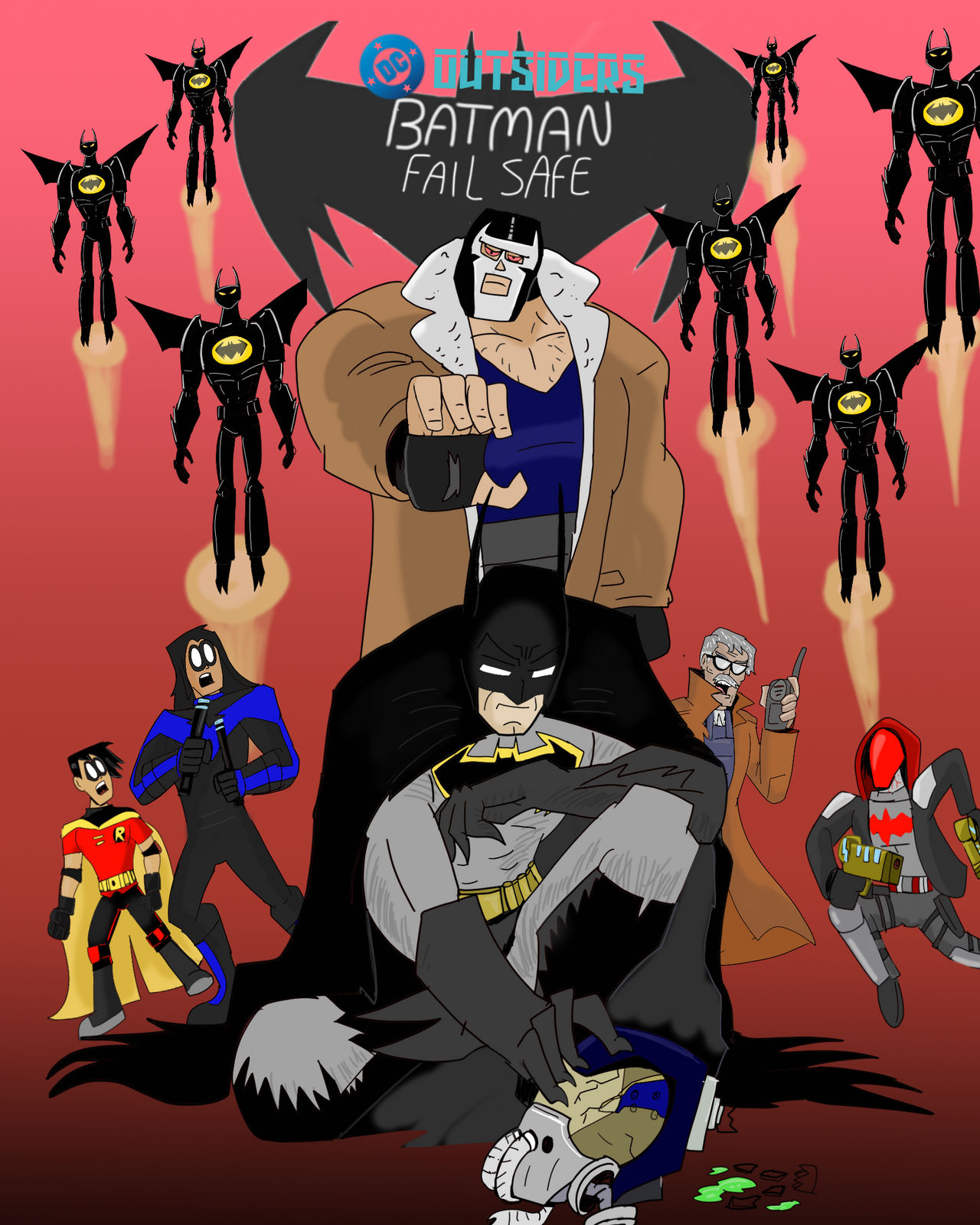 Batman Fail Safe Robin Batman failsafe by kickazzjohnni on DeviantArt
