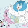 Itz the mutant Easter bunny megakitty