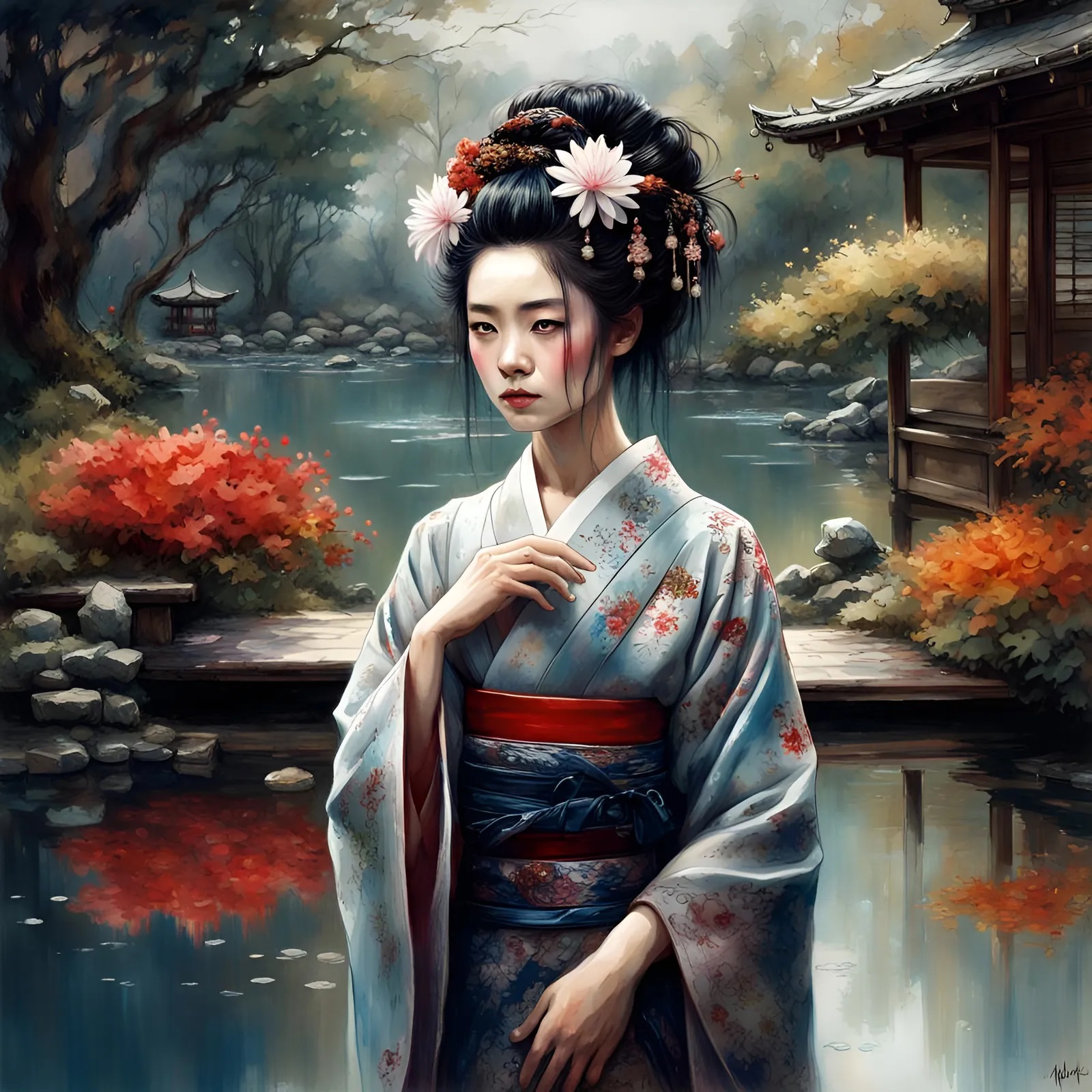 Geisha Mandrake~ by SOISO by SOISOart on DeviantArt