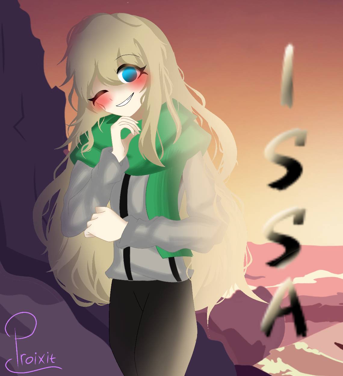 Issa (Blockman Go Fanart) by ProixitART on DeviantArt