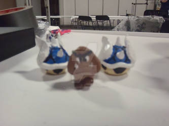 Blue shells And Goomba