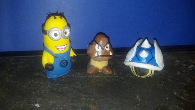 Goomba Blueshell Minion Minis