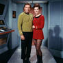 Kirk and Jadzia Dax