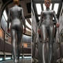 Seven Of Nine | Silver Catsuit Walking - 5
