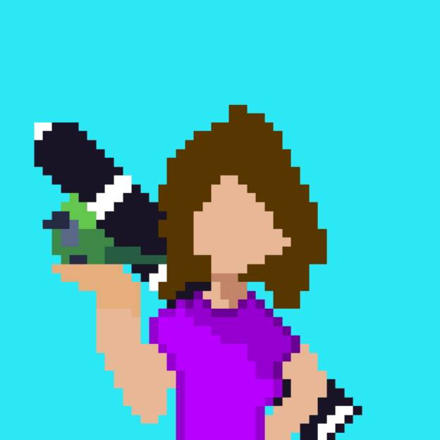 my jaiden animations pixel art by yourjankarl on DeviantArt