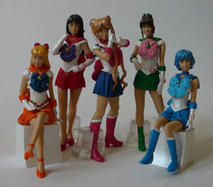 PGSM Set of 5 Gashapon