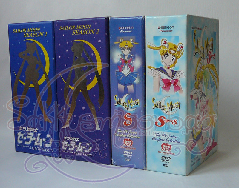 Sailor Moon DVD box poster