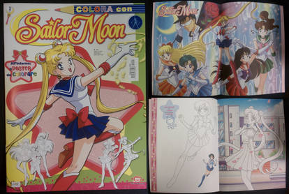 2011 Sailor Moon Coloring Book