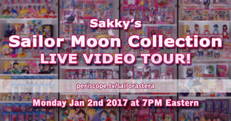 Sailor Moon Collection Live Video Tour!