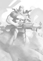 Thanos as Punisher