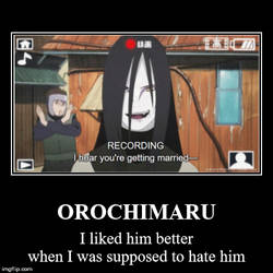 DEMOTIVATOR: Orochimaru