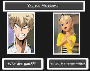 You Vs Me Comparison: Bakugou Vs Chloe