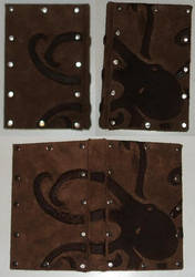 Octopus Leather Bound Book