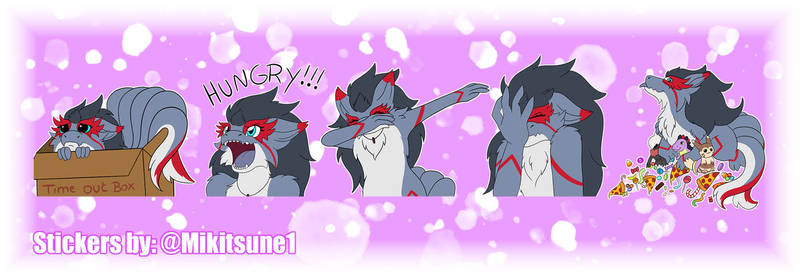 Telegram stickerpack for Jewel the Illumi!