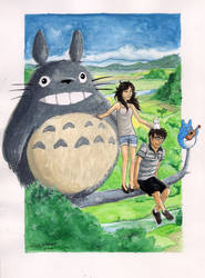 With Totoro