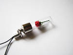 Micro Origami Rose Charm Belle by Paper-Peaches
