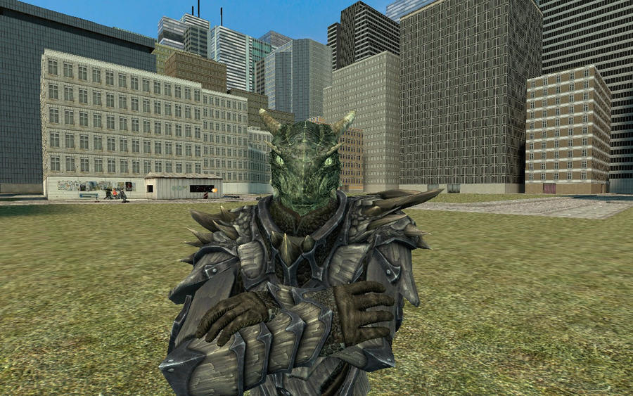 Archer the Argonian Dragonborn - GMOD