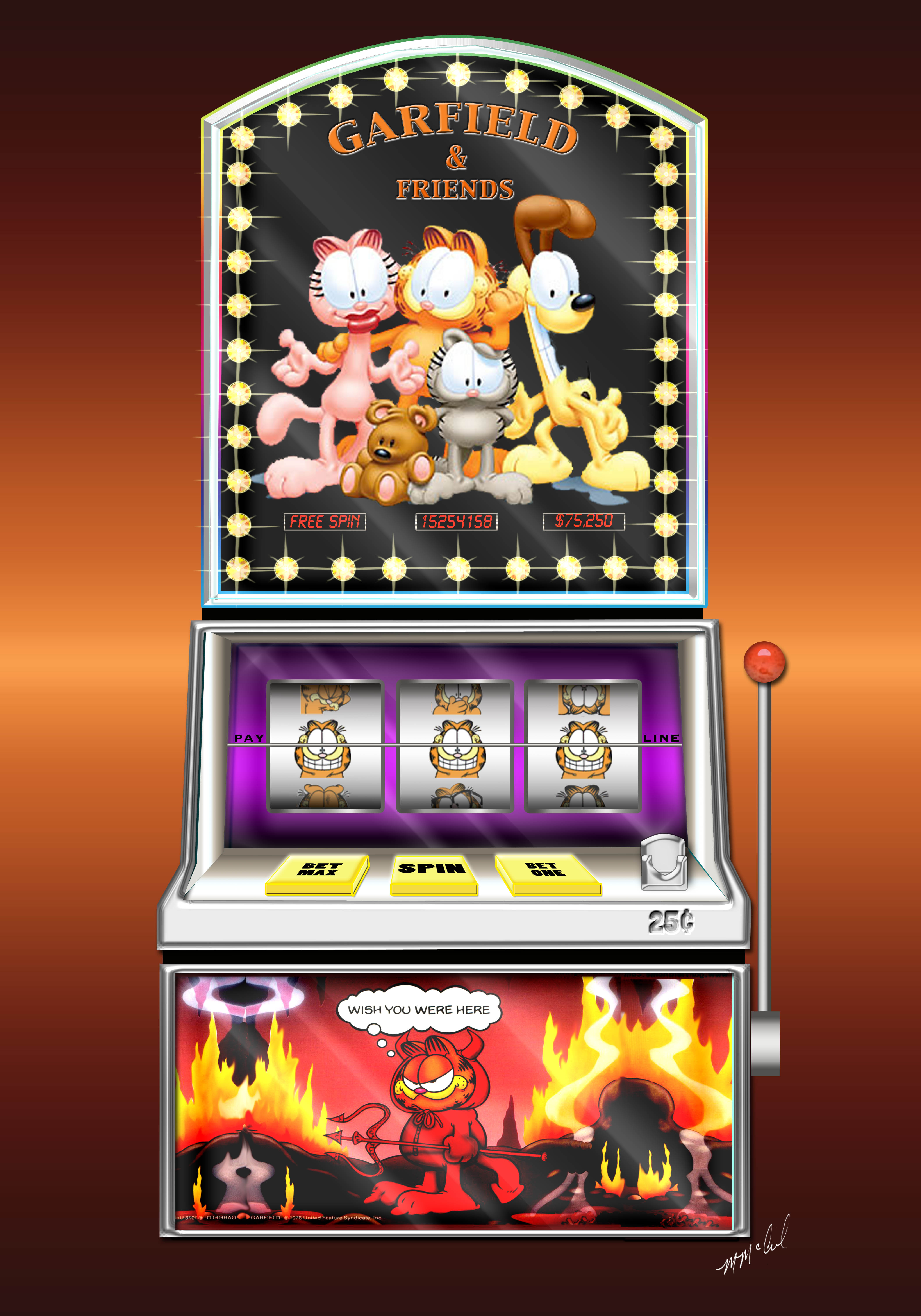 Garfield Slot Machine