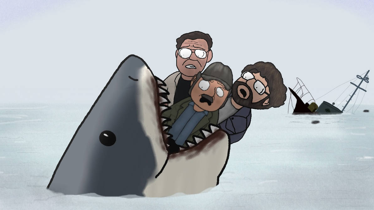 JAWS by heytino2cartoons on DeviantArt