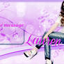 Portada PSD Lauren Jauregui