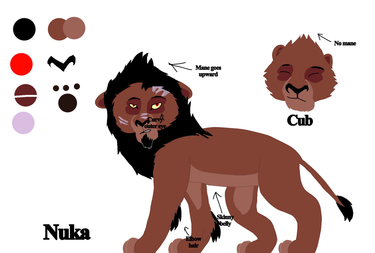 Nuka Ref Sheet by imhere20 on DeviantArt